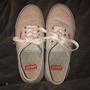 Light grey tie up Levi’s